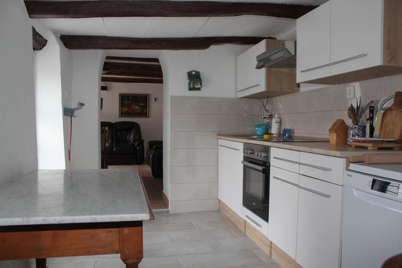 Apartamento Das Blaue Haus Vendégház - Kovácshida Exterior foto